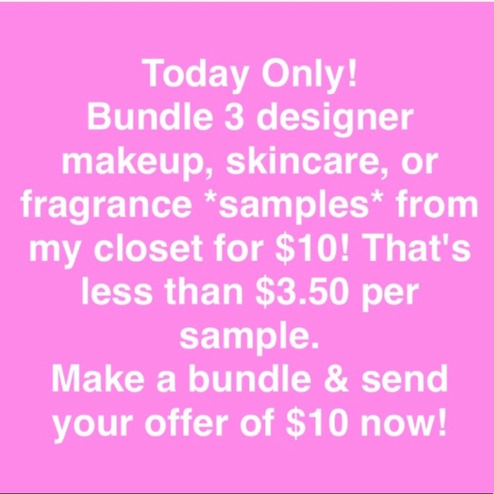 Designer Makeup, Skincare, & Fragrance  Samples